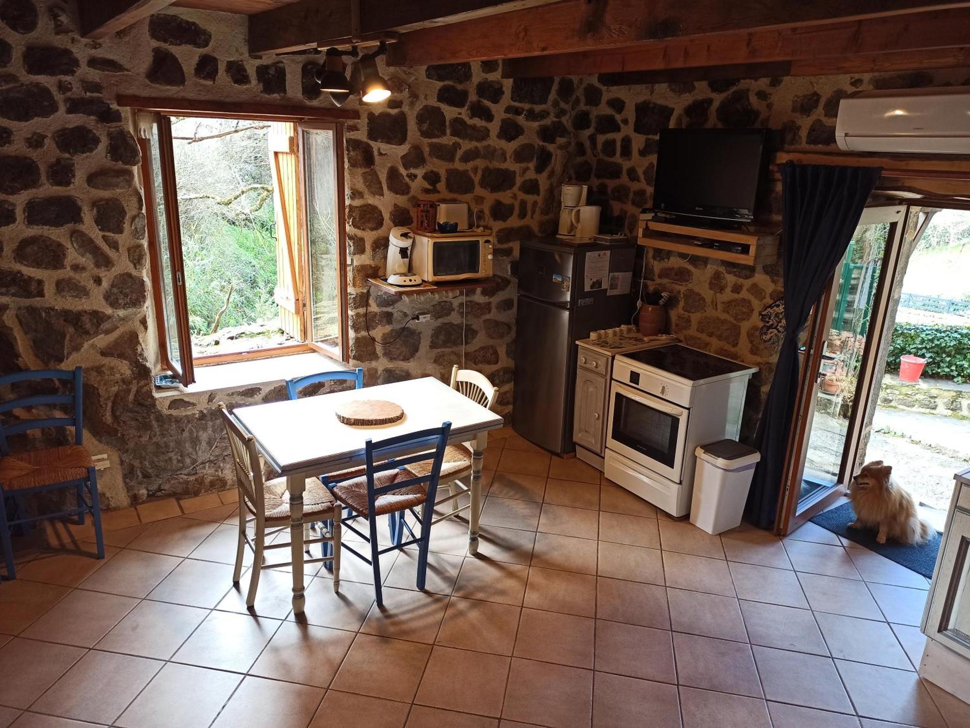 Gite Le Rocher Du Chateau De Retourtour Lamastre Exteriér fotografie